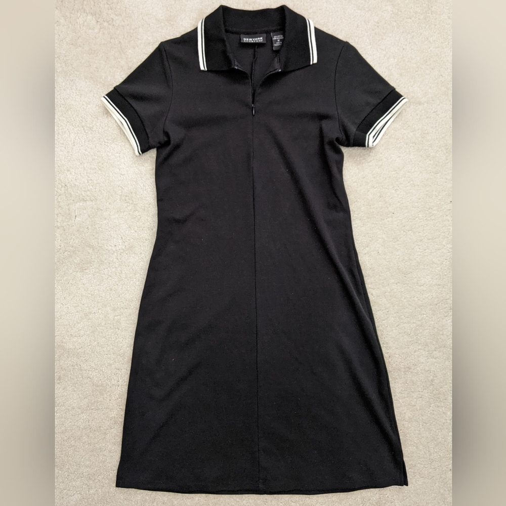 New York & Company black cotton dress medium